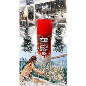 TBY Shop Kalıcı Erimeyen Kar Spreyi Erimeyen Cama Yazılan Yapay Yılbaşı Parti Köpük Yağdıran Sprey 150 ml