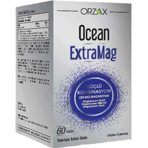 Ocean Extramag 60 Tablet Magnezyum İçeren Takviye Edici Gıda