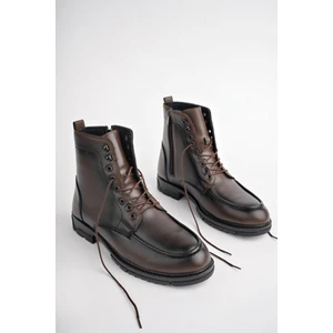 Maxwell Fermuarlı Bağcıklı Rahat Hafif Taban Erkek Bot