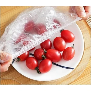 Kitchen Live 100 Adet Pratik Tazeliği Koruyan Tencere ve Tabak Bonesi | Çok Amaçlı Kapak Gıda Bonesi