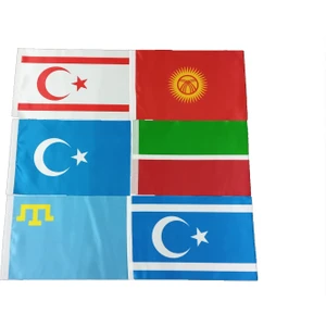 Ötüken Giyim 12'li Turan Birliği Bayrak Seti