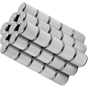 Neodyum Mıknatıs Çap 4 mm Kalınlık 4 mm  D4 x 4 Ndfeb Güçlü Mıknatıs (50 Adet)