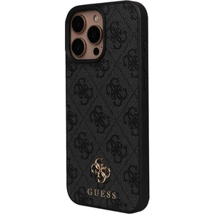 iPhone 16 Pro Max Uyumlu Kılıf Magsafe Şarj Özellikli Guess Orjinal Lisanslı Small 4g Classic Siyah