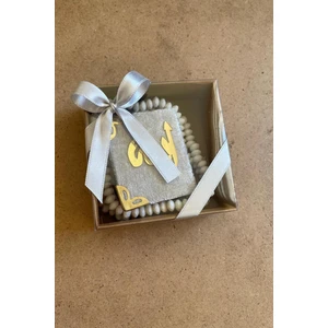 Mini Kuranı Kerim Set  Bordo