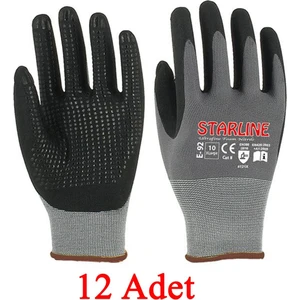E-92 Puanlı Mikro Köpük Nitril Montaj Eldiveni No.9/large - 12 Adet