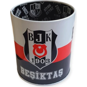 Beşiktaş Lisanslı Masa Üstü Metal Kalemlik
