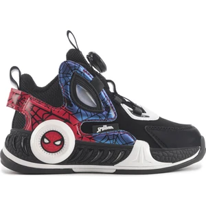 Marvel Spider-Man LIGHT.F4PR Siyah Erkek Çocuk Spor Ayakkabı