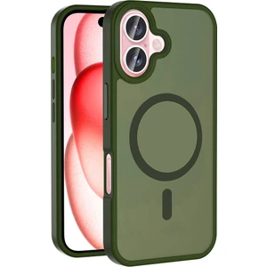 iPhone 16 Plus Kılıf Magsafe Şarj Özellikli Mat Arka Yüzey Sio Kapak