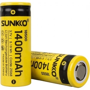 3.7 Volt 1400 Mah 18500 Şarj Edilebilir Pil 1 Adet