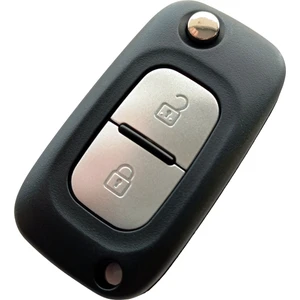 Renault Clio 3 Modus 2 Uyumlu Anahtar Kabı Kumanda Kabı Oto Anahtarlık Logolu