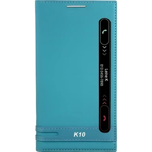 Cepustik Telefon Aksesuarları Lg K10 Kılıf Pencereli Elite Kapaklı Kılıf