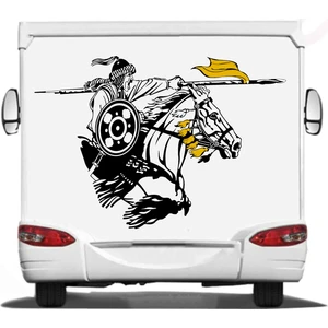 Sticker Usta Akıncı Türk Sticker 00412