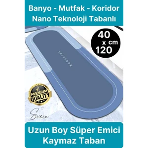 Süper Emici Uzun Büyük Boy Duş Banyo Mat Kaymaz Halı Kilim Basit Mutfak Yumuşak Kapı Küvet Ev