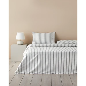 English Home Pure Stripe Ipliği Boyalı Tek Kişilik Nevresim Takımı 160X220 cm Yeşil