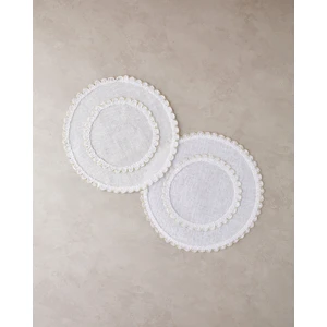 English Home Stitch Kağıt 2'li Amerikan Servis 38 cm Beyaz-Gold