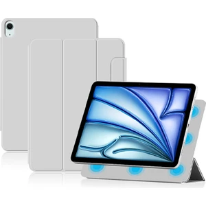 Forestl Digital iPad Air 13 (2024 M2) Stand Manyetik Pu Deri Flip Tablet Kılıfı (Yurt Dışından)