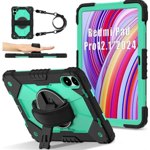 4u Sky Xiaomi Redmi Pad Pro 5g Silikon Pc Omuz Askılı Tablet Kılıfı (Yurt Dışından)