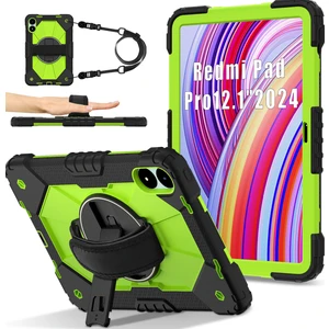 4u Sky Xiaomi Redmi Pad Pro 5g Silikon Pc Omuz Askılı Tablet Kılıfı (Yurt Dışından)