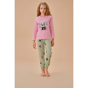 Panda Çocuk Pijama Takımı