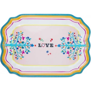 Baci Milano Mamma Mia Love Yazılı Tepsi 33 cm x 47 cm