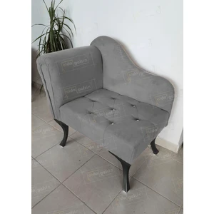 Aldagelsin Tekli Köşe Koltuğu Josefin Bench Siyah Ayak