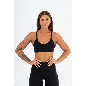Dikişsiz Spor Sütyeni | Siyah | Seamles Bras | İnce Fitilli Model |