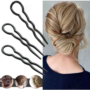 Âlâ Atelier 3'lü Set Çubuk Topuz Tokası