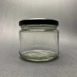 300 cc Cam Magnolia Kavanozu Kapaklı 10 Adet