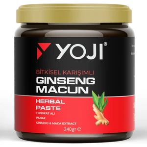 Yoji Bitkisel Karışımlı Ginsengli Kuvvet Macun 240 gr
