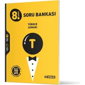 Hız Yayınları 8. Sınıf Türkçe Uzmanı Soru Bankası