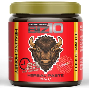 BIZ10 Tribulus Terrestris Kore Ginsengli Kuvvet Macun 240 gr Ginseng Bitkisel Karışımlı Mesir Macunu