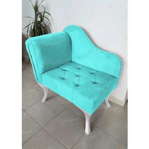 Aldagelsin Tekli Köşe Koltuğu Josefin Bench Beyaz Ayak