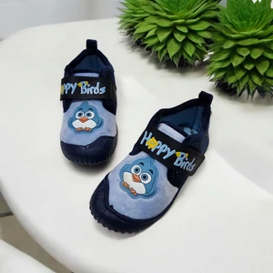 Tam Ortopedik Kışlık Happy Birds Yumuşak Kaymaz Taban Ev,kreş,anaokulu Panduf