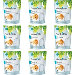 Garden Mix Silika Kedi Kumu 3.8 lt 9 Adet