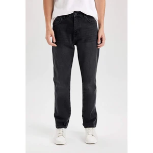 Straight Fit Normal Kalıp Normal Bel Boru Paça Jean Pantolon D1813AX24WN