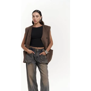 Mai Collection Colmar Kahve Salaş Hırka