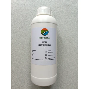 Vadi Kimya Saf Su Deiyonize 1 Lt