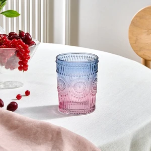 Sunflower Su Bardağı 250 ml Mavi Pembe