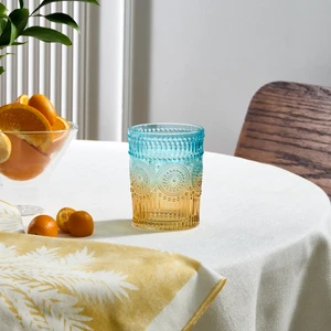 Sunflower Su Bardağı 250 ml Mavi Sarı