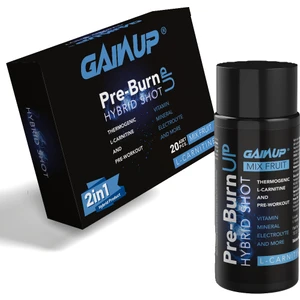 Pre-Burnup Hybrid Shot Mix Fruit 20x50ml Pre-Workout & L-Carnitine