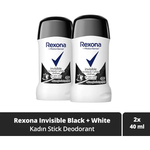 Motionsense Kadın Stick Deodorant Invisible On Black + White Clothes 40 ml X2