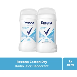 Motionsense Kadın Stick Deodorant Cotton Dry 40 ml X2