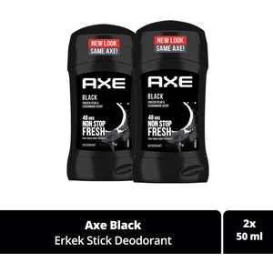 Erkek Stick Deodorant Black Ferah Armut ve Sedir Ağacı 50 ml X2