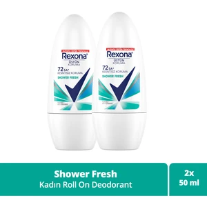Üstün Koruma Kadın Roll On Deodorant Shower Fresh 50 ml X2