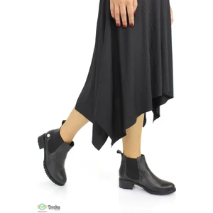 Kadın  Deri Düz Taban Klasik Bot M25/KB5315