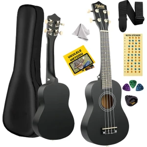 UKX-233BK Siyah Concert Ukulele (Askı Çanta Metod Pena)