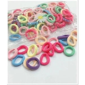 Şeffaf Çantalı 100'LÜ Mini Lastik Toka