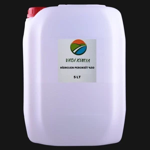Vadi Kimya Hidrojen Peroksit %50 H2O2 Perhidrol - 5 Lt
