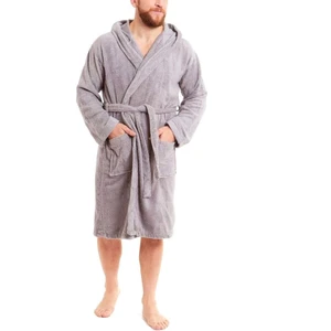 Hızsoy Tekstil Kapüşonlu Lux Bornoz