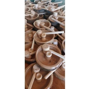 Ahşap Desenli Fındık Ceviz Kıracağı